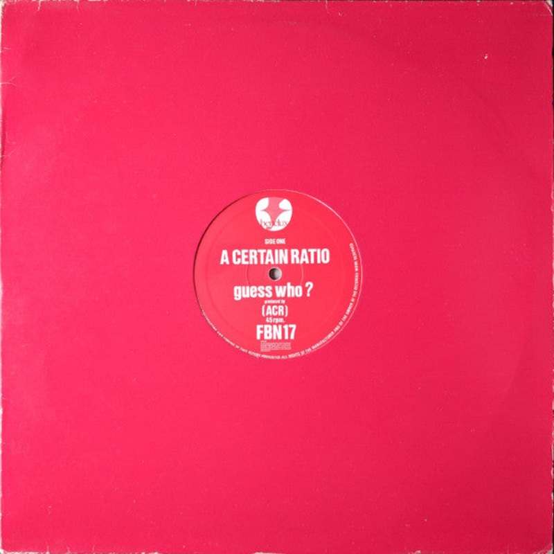 A Certain Ratio – Guess Who? (Vinyl, 12, 45 RPM) Very Good (VG) / Very Good (VG)