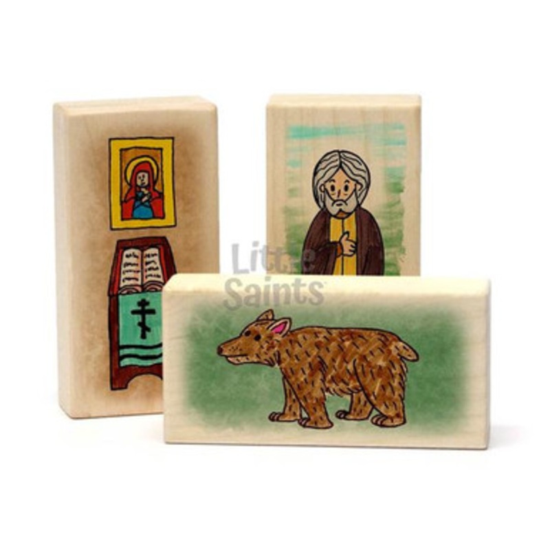 Little Saints St. Seraphim of Sarov Playset