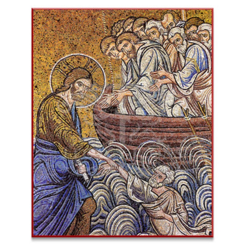 Christ Saving Peter Icon – F115