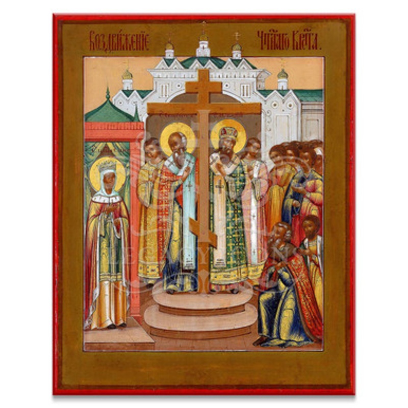 Exaltation of the Cross (Old Believer) Icon – F135