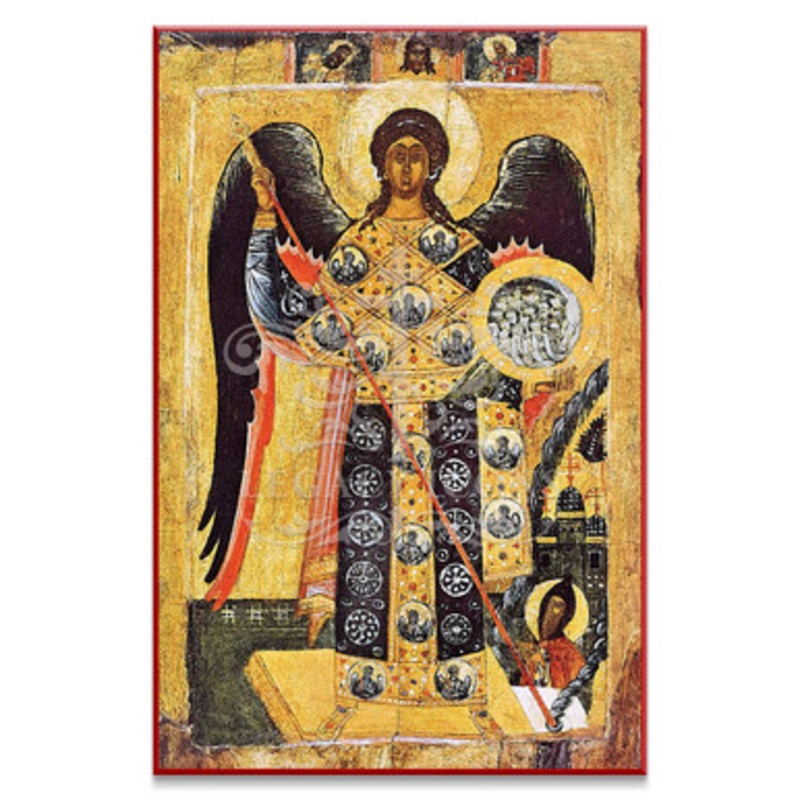Miracle of Archangel Michael at Chonae (XVc) Icon – F153